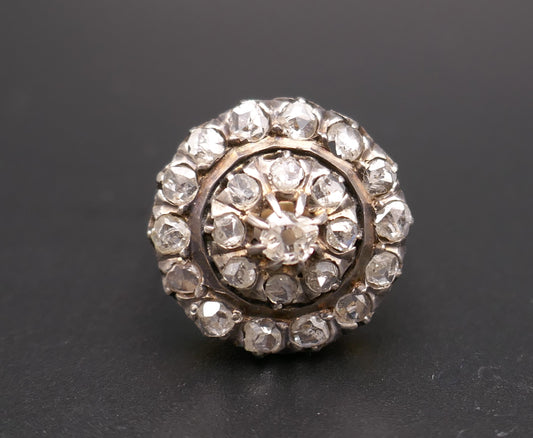 Bague diamants, 19ème siècle.
