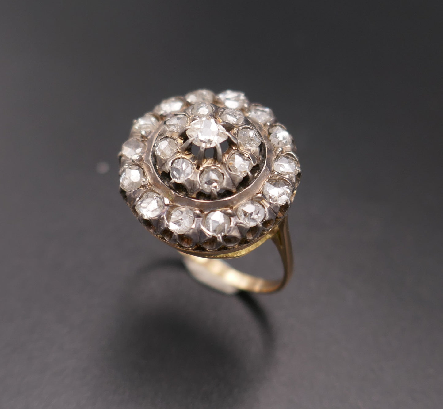 Bague diamants, 19ème siècle.