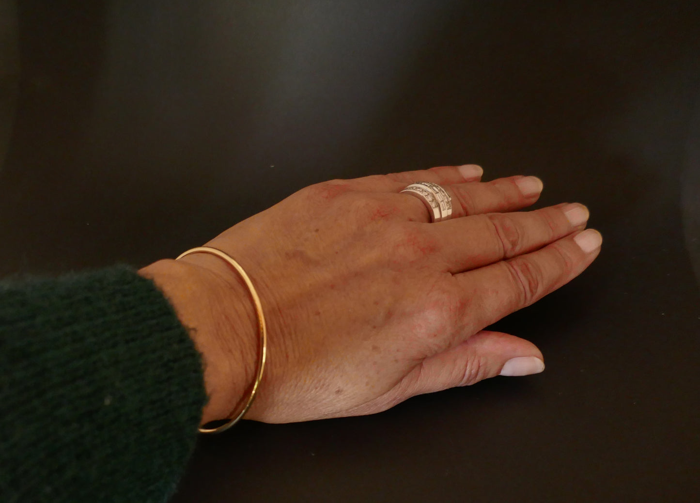 Bracelet Jonc Or jaune 18 Carats