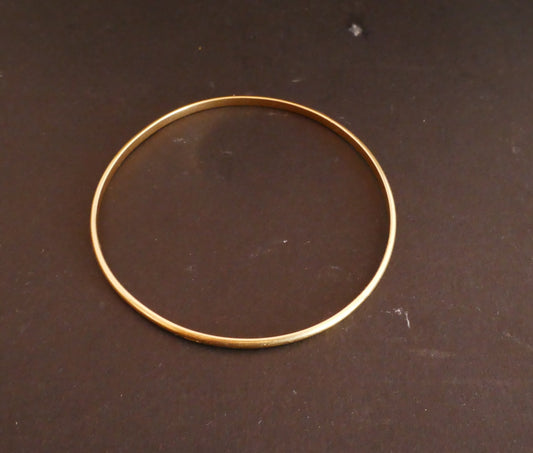 Bracelet Jonc Or jaune 18 Carats