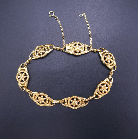 Bracelet ancien, Or 18 Carats