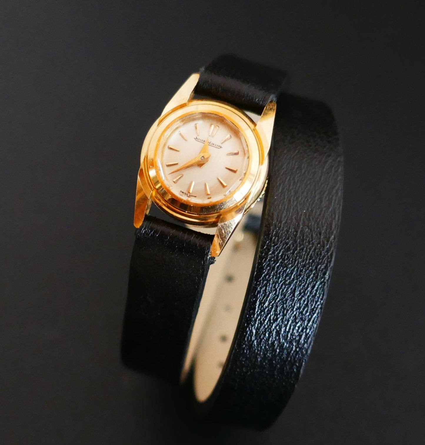 Jaeger Lecoultre Mini Montre En Or 18 Carats