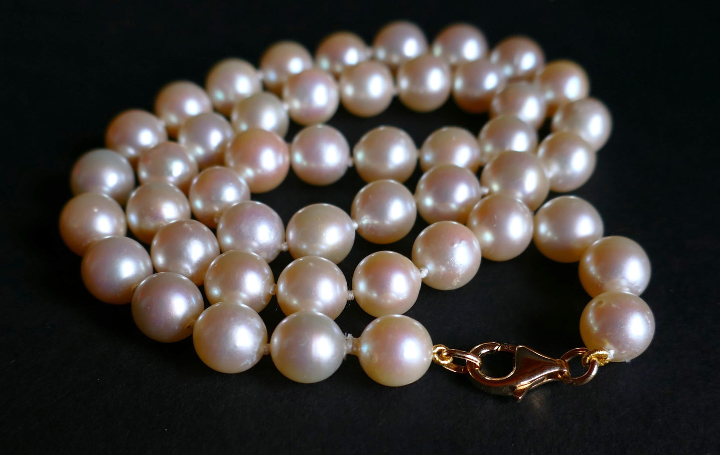 Collier De Perles De Culture Choker Diamètre 8 - 8,5 mm
