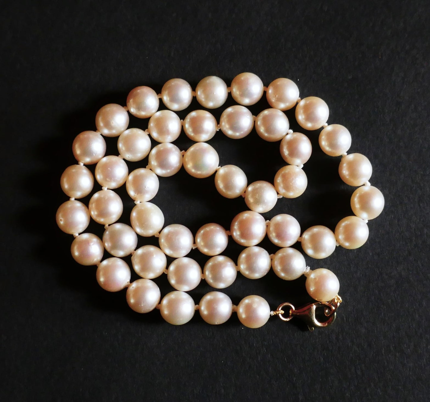 Collier De Perles De Culture Choker Diamètre 8 - 8,5 mm