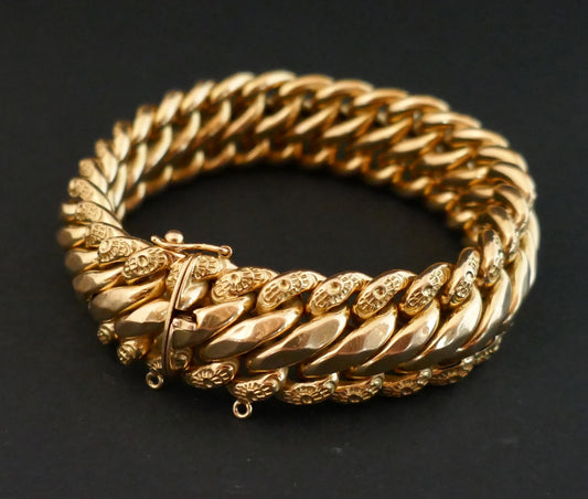 Bracelet Maille Américaine, 35,71 Grammes