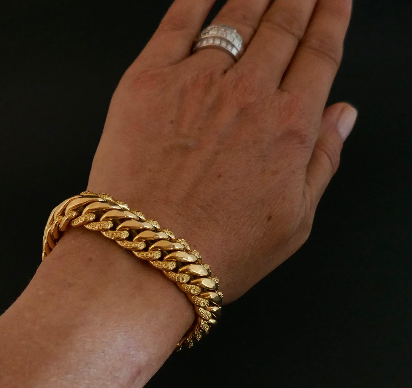 Bracelet Maille Américaine, 35,71 Grammes