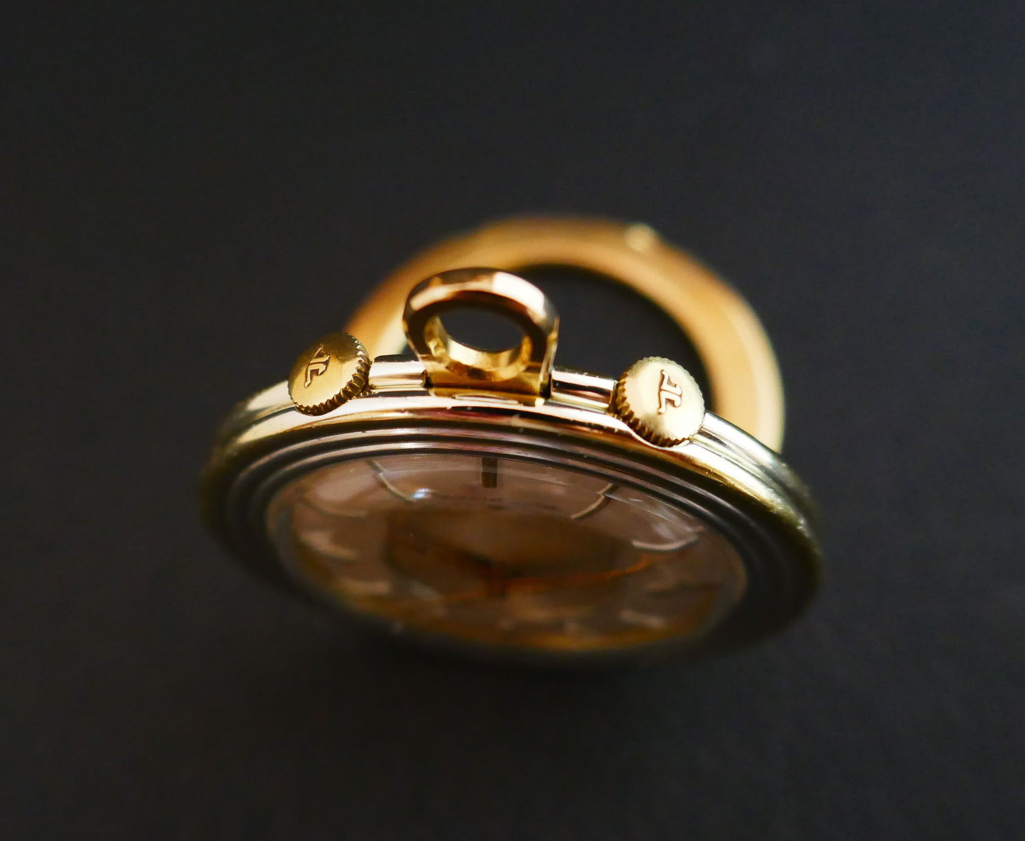 Rare Jaeger Lecoultre Mémovox Montre de poche et Réveil de bureau
