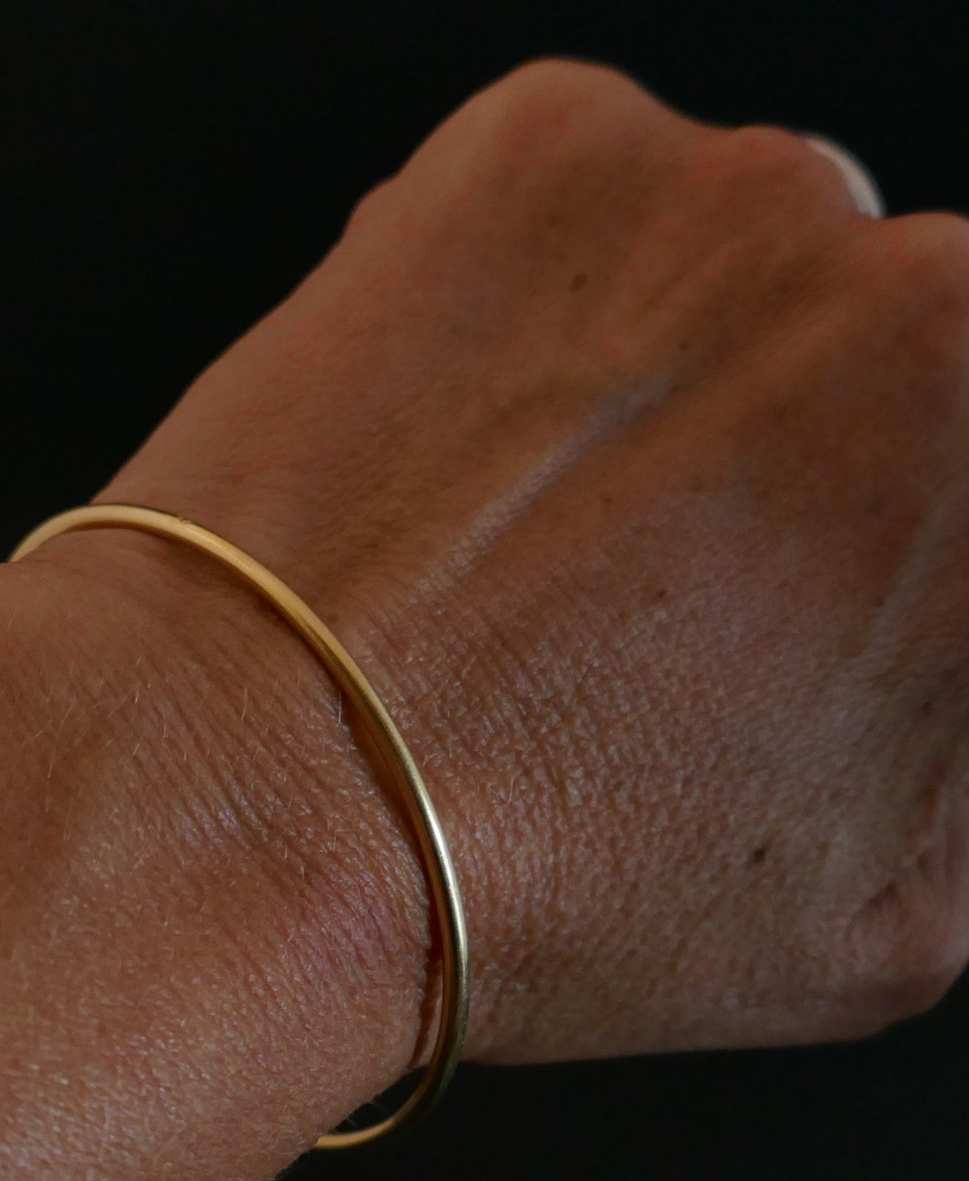Bracelet Jonc Or 18 Carats, 13,84 grammes