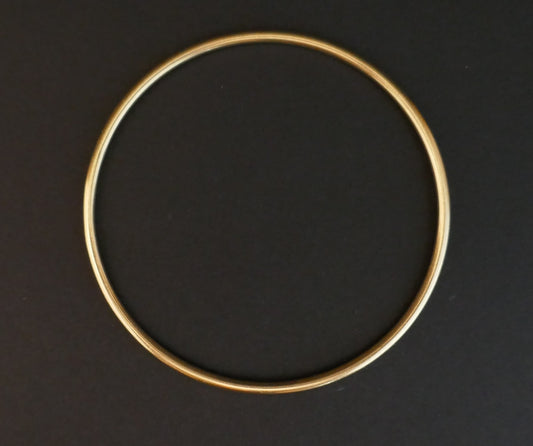 Bracelet Jonc Or 18 Carats, 13,84 grammes