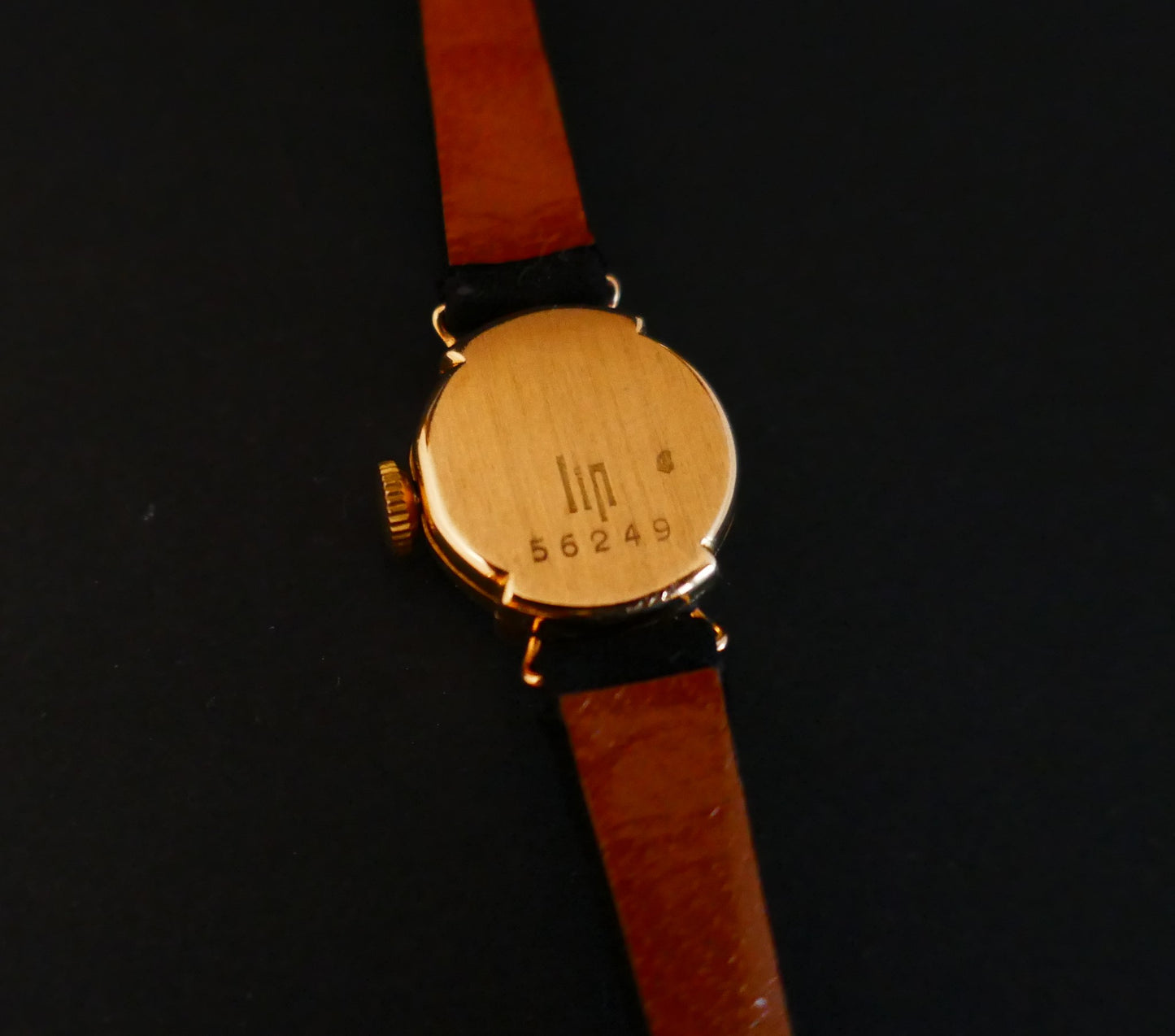 Lip Dauphine Mini Montre En Or 18 Carats
