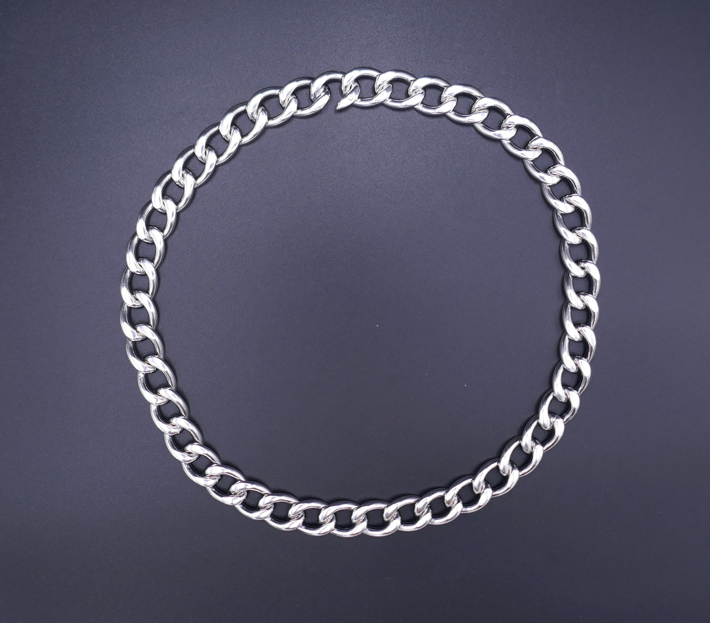 Collier Argent Maille, 98,1 Grammes.