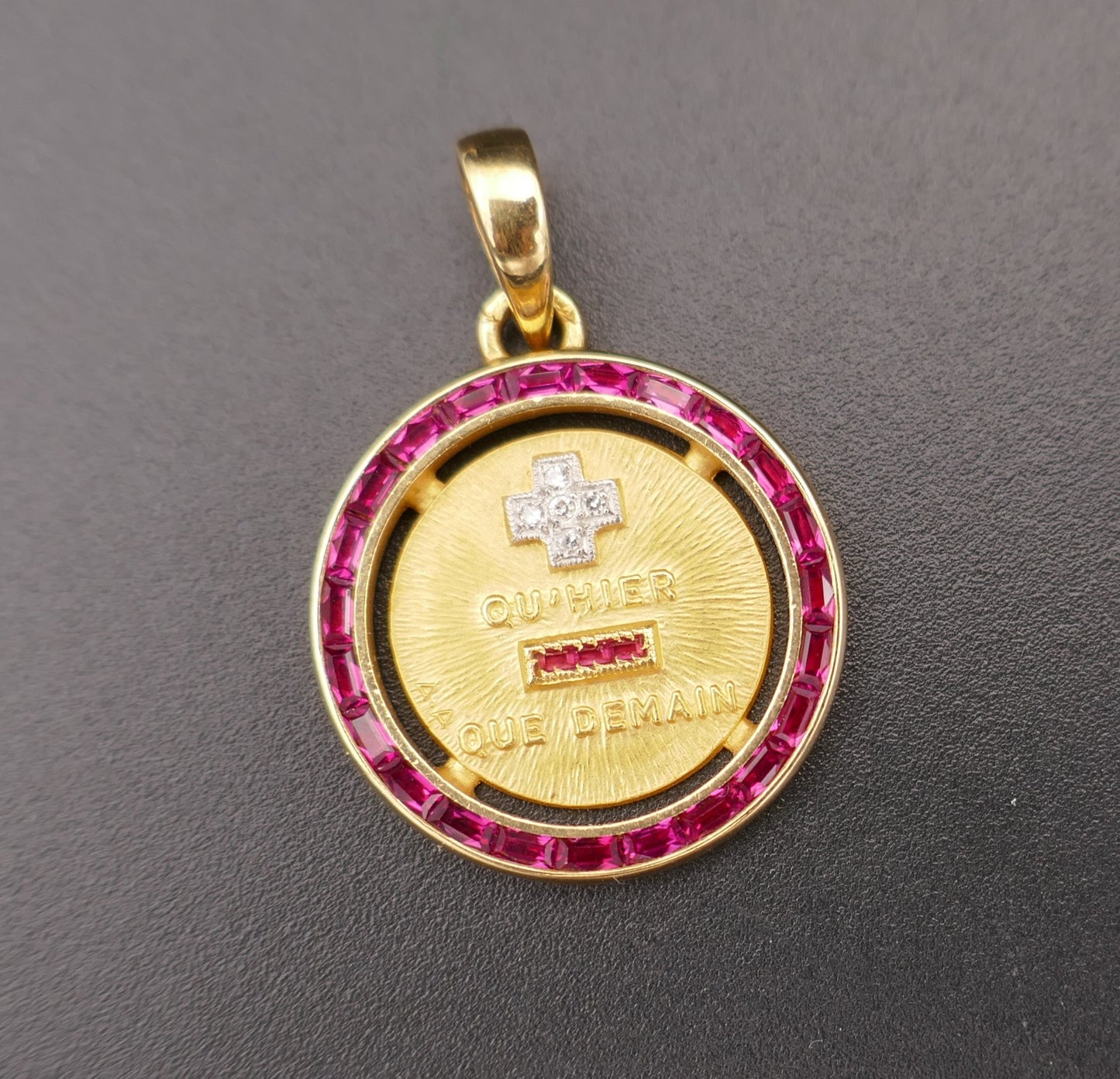 Rare Médaille d'amour AUGIS