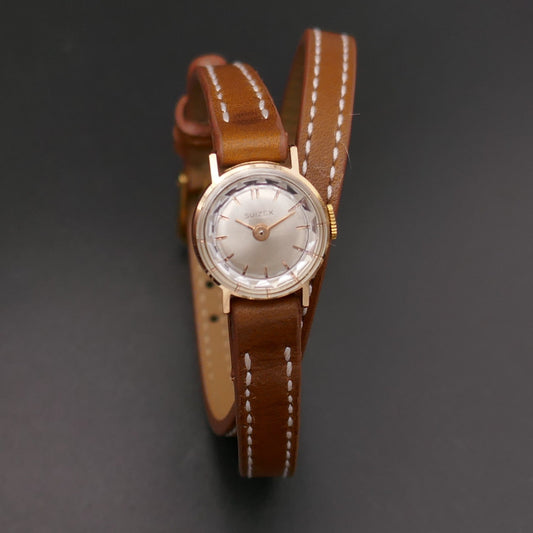 Mini Montre En Or 18 Carats.