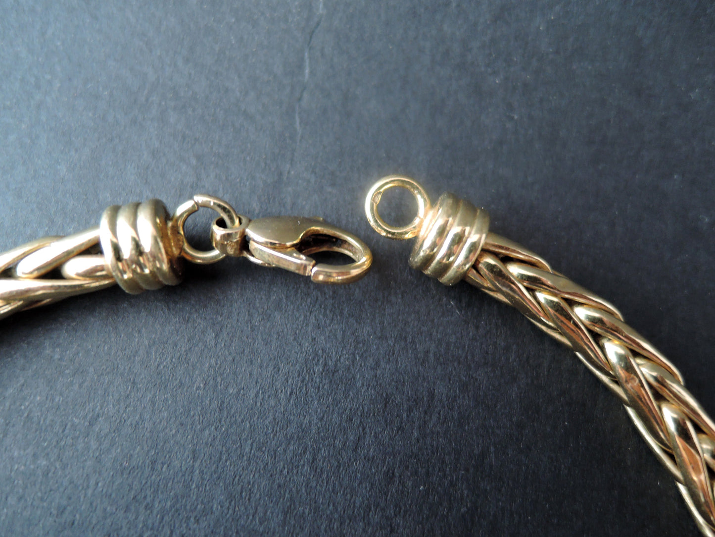Collier Or 18k Maille Palmier