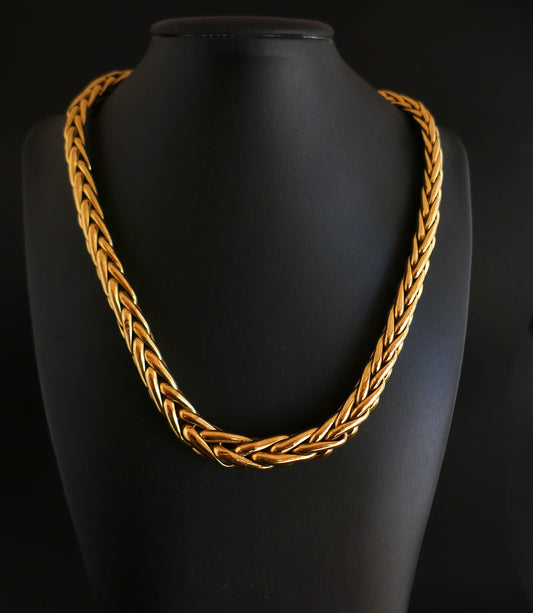 Collier Or 18k Maille Palmier