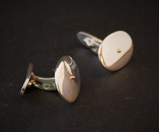 Georg Jensen Boutons De Manchettes En Argent