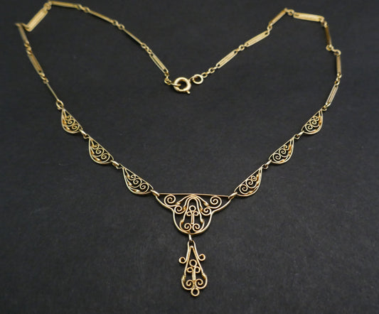 Collier ancien En Or 18 Carats