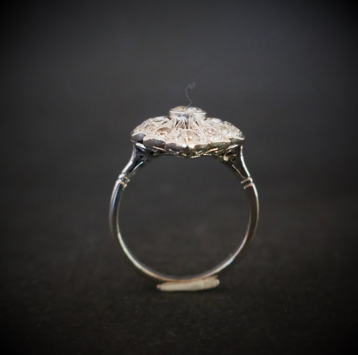Bague diamants, Art Déco
