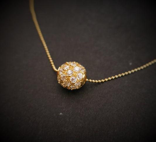 Pendentif Et Chaîne En Or 18 Carats