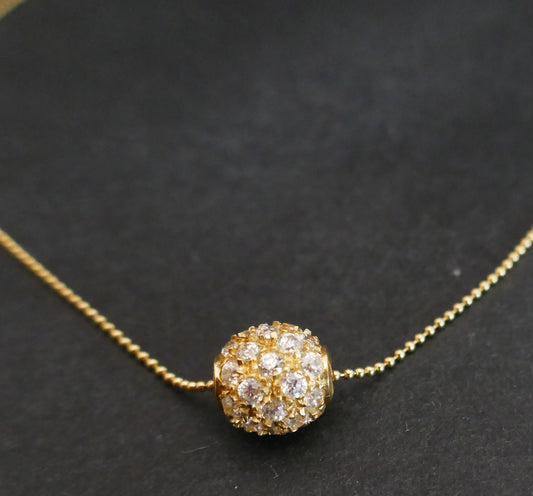 Pendentif Et Chaîne En Or 18 Carats