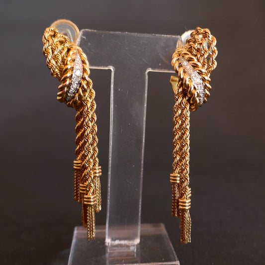 Pendants d'Oreilles Diamants