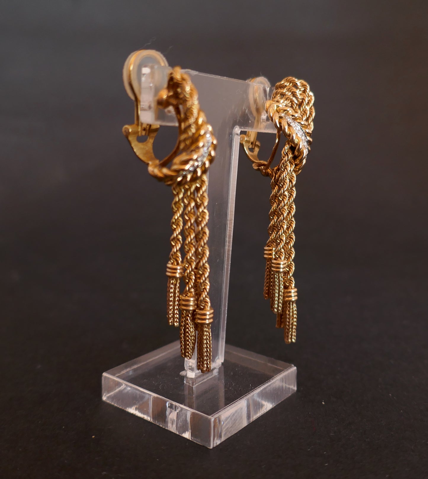 Pendants d'Oreilles Diamants