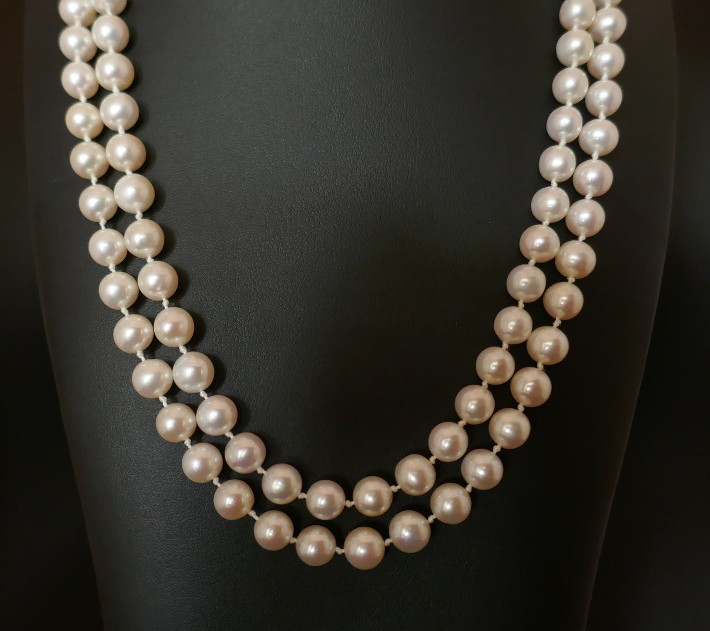 Sautoir De Perles De Culture 1 Mètre, Fermoir Or 18 Carats