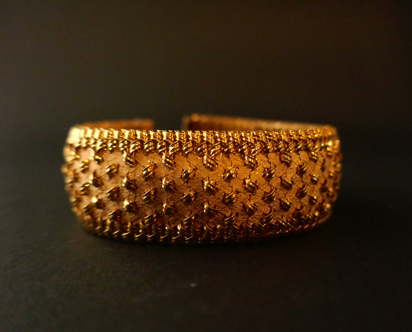 Bracelet Manchette En Or 18 Carats
