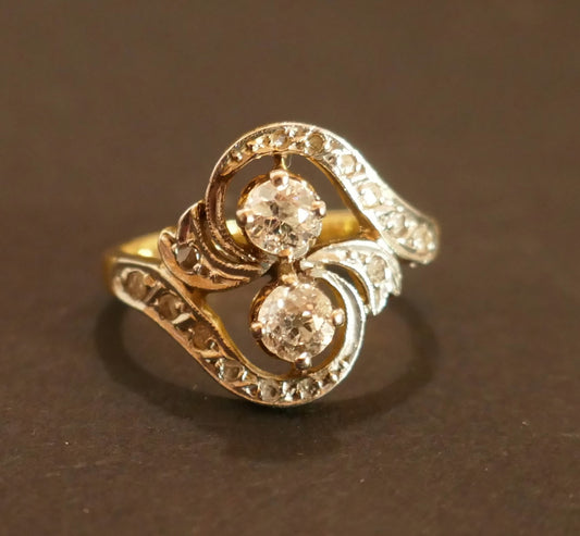 Bague Toi Et Moi Diamants