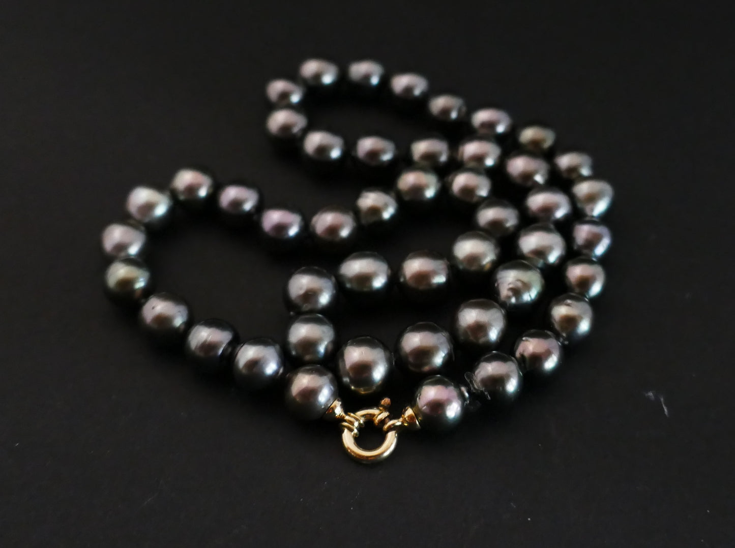 Collier De Perles De Tahiti, Fermoir Or