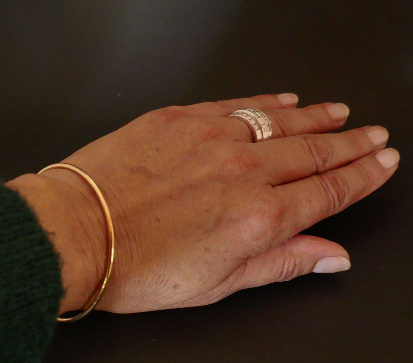 Bracelet Jonc Or 18 Carats