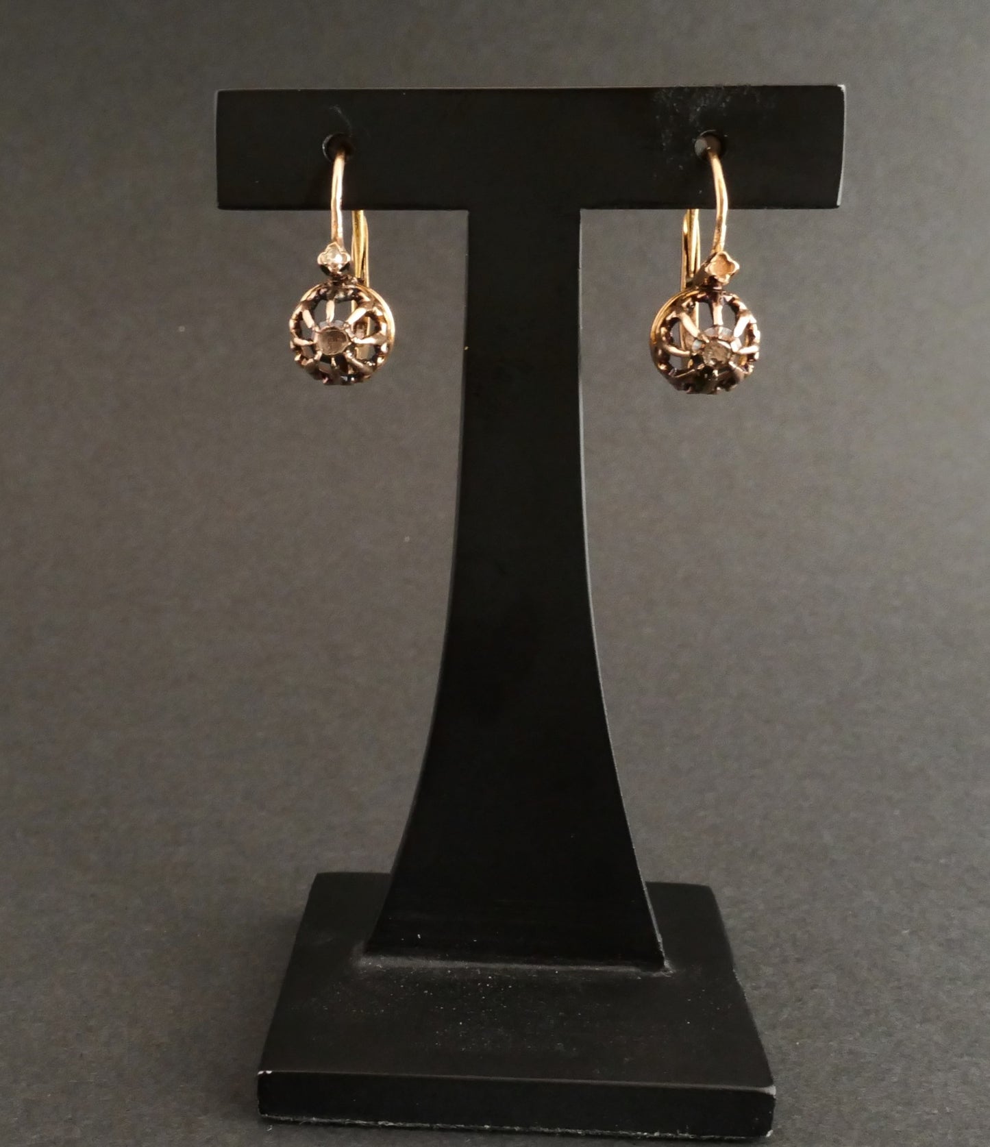 Dormeuses Diamants, Poinçon Tête De Cheval