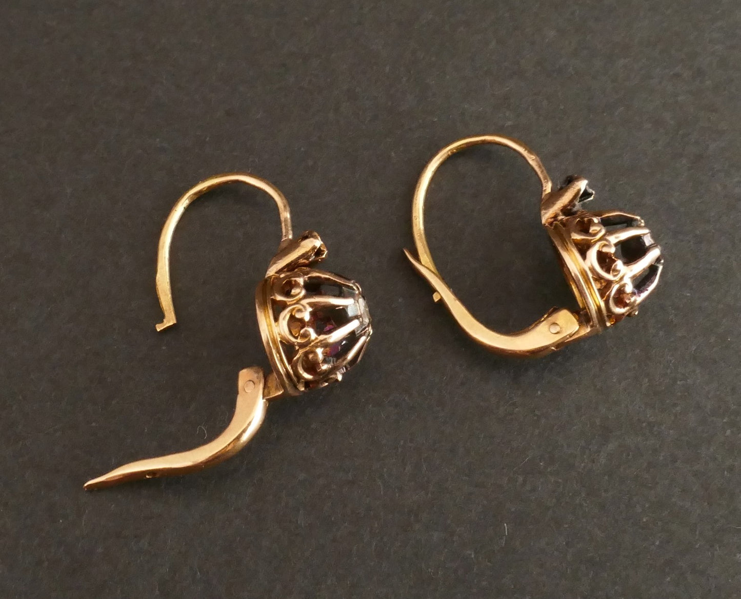 Dormeuses Diamants, Poinçon Tête De Cheval
