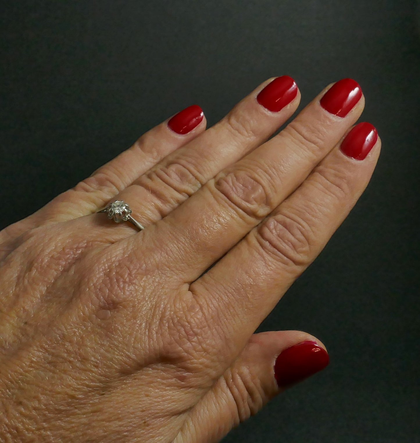 Solitaire Diamant, Monture Platine