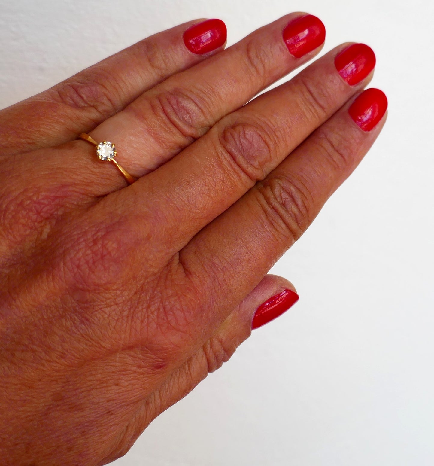 Bague Solitaire Diamant: 0,31 Carat