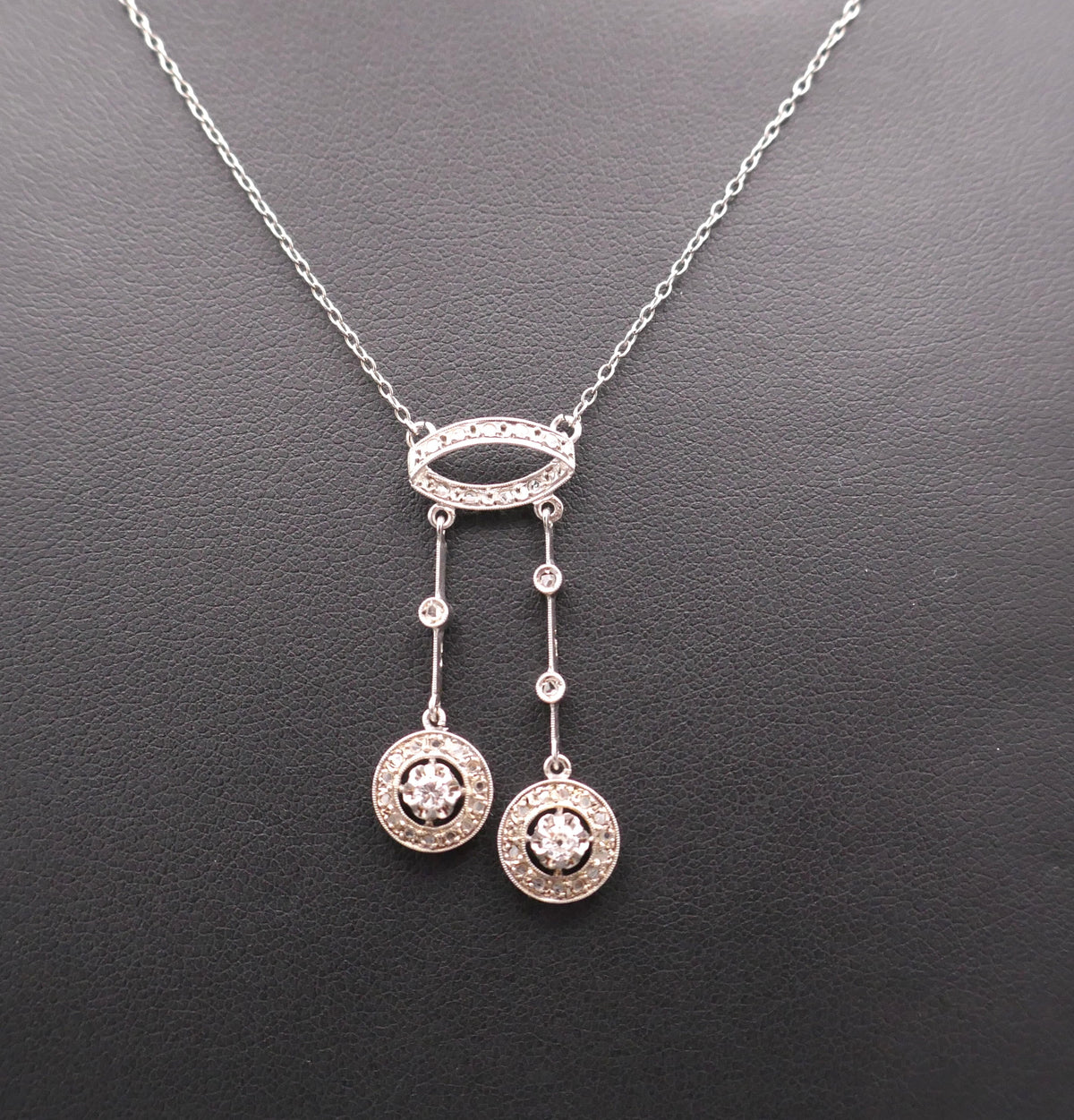 Collier Négligé Diamants, vers 1920.