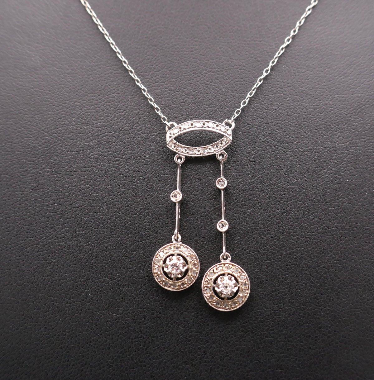 Collier Négligé Diamants, vers 1920.