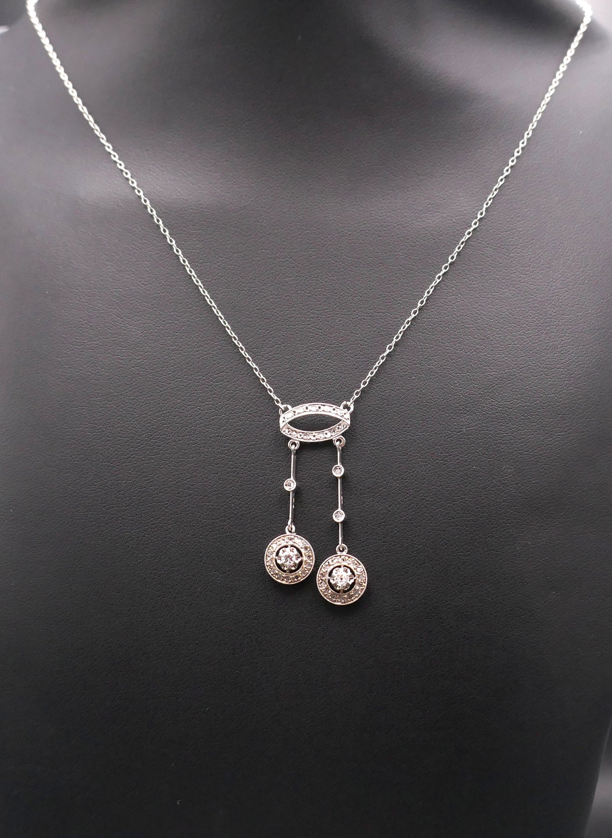 Collier Négligé Diamants, vers 1920.
