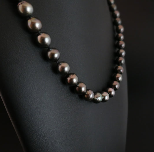 Collier De Perles De Tahiti, Fermoir Or